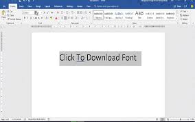 The option to create a template is available on word included with microsoft 365, word 2019, word 2016, and older versions. Click Download And Install A Font In Microsoft Office 365 Applications Smart Office