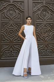 Jane Jumpsuit With Convertible Skirt Fancy Jumpsuit Wedding Dress Jumpsuit Bride Jumpsuit
