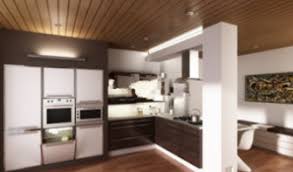 interior scene european kitchen 3d
