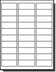 Check spelling or type a new query. 3 000 White Laser Only Glossy Mailing Labels 2 5 8 X 1 30