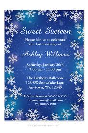 Things To Do For Your 16th Birthday In The Winter Bright Snowflakes Blue Winter Wonderland Sweet 16 Invitation Zazzle Com In 2020 Sweet Sixteen Invitations Wonderland Sweet 16 Sweet 16 Invitations