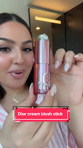 @Diorbeauty new cream blush stick in Rosewood, so pretty. Creamy, buildable  and easy to blend for even beginners💕 #diorcreamblush #diorrosewood  #diorbeauty #creamblush #makeup