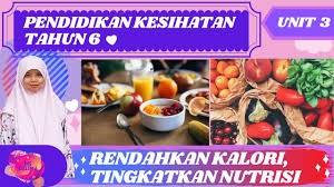 Sila lihat video untuk ketahui fakta. Pendidikan Kesihatan Tahun 6 Unit 3 Rendahkan Kalori Tingkatkan Nutrisi Youtube