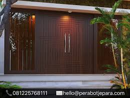 Pilih model pintu minimalis ini untuk memberi kesan pertama yang baik bagi tamu anda! Pintu Utama Furniture Jepara Jual Mebel Jati Minimalis Mahal Bukan Murahan