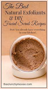 The Best Natural Exfoliants And Diy Facial Scrub Recipes Facial Scrub Recipe Diy Facial Scrub Diy Facial