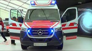 Many people in india are facing a widespread plague: New 2018 2019 Mercedes Sprinter Ambulanz Mobile Ambulance 365 Rettmobil 2018 Expo In Germany Youtube