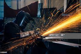 Welder At Work Arc Welder With Welding Sparks Arc Welders Welders Photography