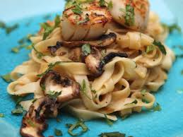Tagliatelles Aux Noix De Saint Jacques Recette Tagliatelles Recettes De Cuisine Recette