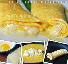 Jul 31, 2018 · setelah itu masukkan keju parut, kentang kukus, dan brokoli. Telur Dadar Mozzarela By Trie Haryanto Langsungenak Com
