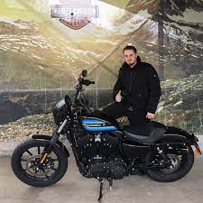 Harley Heaven Bachli Auf Instagram Congrats To Tom For The New Harley Davidson Xl 1200 Ns Sportster Iron Harley Davidson Sportster Iron New Harley Davidson