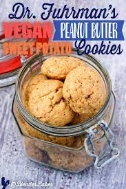 Sweet Potato Cookies Vegan By Dr Fuhrman Sweet Potato Cookies Potato Cookie Recipe Recipes