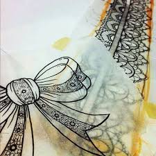 Bow Garter Stencils Lace Bow Tattoos Garter Tattoo Lace Garter Tattoos