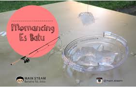 Contoh lain peristiwa mencair sebagai bentuk perubahan wujud benda karena kalor atau panas adalah sebagai berikut: Main Steam Science Technology Engineering Arts Math Bersama Pak Koko Percobaan Sains Anak Memancing Es Batu