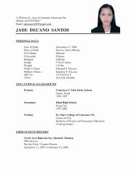 Those who unemployed and looking for a job we offer a standard. Sample Of Simple Resume For Job Application