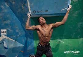Mickaël mawem is a french professional rock climber. Athletes Beast Fingers Climbing