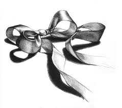 Use overhand grip to softly shade the inside of the shape with a light shade of gray (remember to consider where your light source is and where the shadows would go). Art Bow And Drawing Image 595885 On Favim Com
