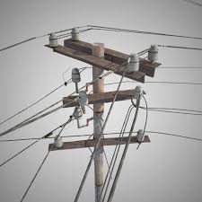 Towercables City Model 3d Model 3d Design