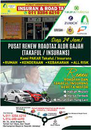 Check spelling or type a new query. Pusat Renew Insuran Dan Roadtax Alor Gajah Facebook