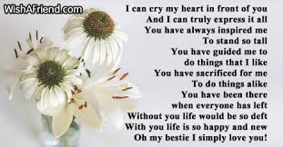 I Can Cry And Laugh With You Poem For Best Friends Best Friend Poems Friend Poems Poems About Girls