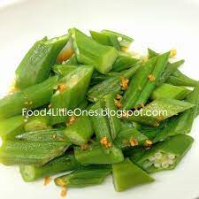 As soon as removed from oven slip from baking sheet with a wide spatula. Food For Little Ones Sesame Flavored Lady S Fingers éº»æ²¹æ‹Œç¾Šè§'è±†