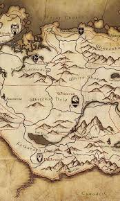 Basic dining set replacer added 000. 1680x1050 Paper The Elder Scrolls V Skyrim Old Map Wallpapers Desktop Background