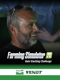 Tony Reed tackling the Bale Stacking Challenge at Farm Progress. Spoiler  alert — it’s harder than it looks.👀