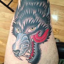 Not just any big bad wolf, but the big bad wolf. Big Bad Wolf Traditional Tattoos Last Sparrow Tattoo
