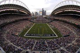 The centurylink field has a capacity of 69,000 but can be expanded to 72,000 when the need arises (such as a super bowl game). Seattle Seahawks On Course To Fill Lumen Field To Full Capacity For 2021 Home Opener Field Gulls