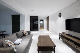 This Ultra Modern Living Room Uses Its Clean Lines To Create An Overwhelming Atmosphere That Living Room Chairs Modern Modern Living Room Dark Grey Living Room