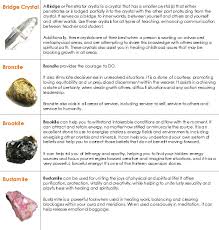 Crystal Healing Meanings And Metaphysical Properties B