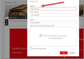 By default this will redirect the user away from your site and stay within the same tab. Tech And Me Creating Anchor Link Scrolling On A Modern Page Using The Modern Script Editor Web Part