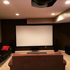 135 Silver Ticket Screen Dark Brown Back Wall Home Home Cinemas My Dream Home