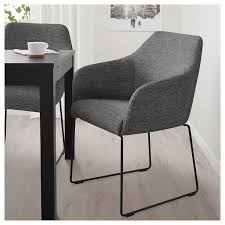 Tossberg Eetkamerstoel Metaal Zwart Grijs Ikea Eetkamerstoelen Ikea Eetkamerstoelen Stoelen