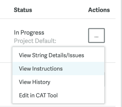 Toggle between instructions view and results view. File And String Instructions Smartling Help Center