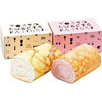 直送 tokyo sweets factory ミルクレープロールケーキセット プレーン イチゴ ts m1 ミルクレープ ロールケーキ ケーキ