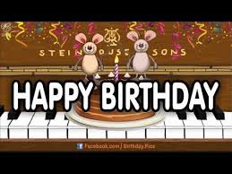 Happy Birthday Orchestra Version Youtube In 2021 Birthday Songs Happy Birthday Song Singing Happy Birthday