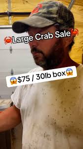 Get’em before they’re gone. It’s almost time to get the traps out of the  water til December😱🦀😱 Text order to (504)442-7512 We’re gonna have 30lb  boxes , 🦀🦀🦀🦀🦀🦀🦀🦀🦀🦀, Jumbo (6 1/4 +) males $150, Large(5 ...