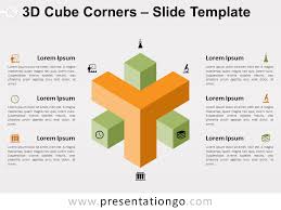 The puzzle piece powerpoint template is just amazing. 3d Cube Corners For Powerpoint And Google Slides Presentationgo