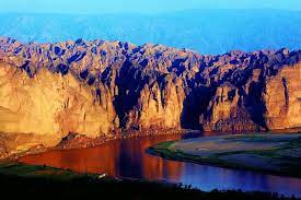 大河雄峰 甘肃景泰黄河石林国家地质公园 中国国家地理网 natural landmarks landmarks grand canyon