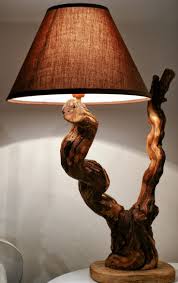 Holzerne Treibholzlampe Deckenlampe Holz Stehlampe Holz Treibholz Lampe