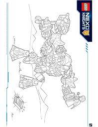 Color them online or print them out to color later. Lego Nexo Knights Coloring Sheet Page Monster 2 4 Kids Time