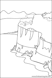 Tut the landforms pages in half, place them in the order that you Plateau Landform Coloring Page Color Activities Coloring Pages Landforms