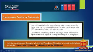 Además, el ingreso familiar de emergencia entregará una quinta y sexta ayuda en el marco de la pandemia, lo cuales aún no tienen una fecha de pago confirmada desde el gobierno. Facebook