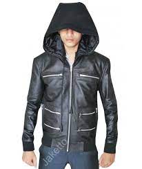 Eminem Mens Jacket Eminem Mens Jacket Leather Jacket Black Leather Jacket Jackets