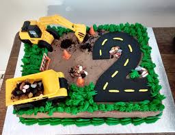 Gateau D Anniversaire Camion Construction Twins Cake Cake Birthday