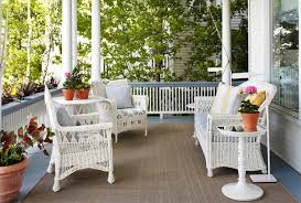 Feel free to add on some throw pillows to make the area more relaxing. Get The Classic Charm Of 15 White Wicker Furniture Home Design Lover