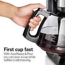 Even better is that it keeps your coffee warm without ruining the flavor. Hamilton Beach Programmable Coffee Maker 3 Brewing Options B07684bplb Buy Online At Best Price In Uae Amazon Ae