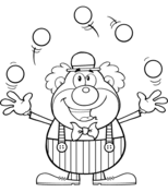Lustige einladung zum kindergeburtstag kostenlose schablone. 35 Clown Schablone Zum Ausdrucken Besten Bilder Von Ausmalbilder