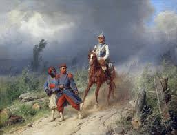 Prussian Cuirassier With Two French Captives Franco Prussian War War Art Historical Painting Military Diorama