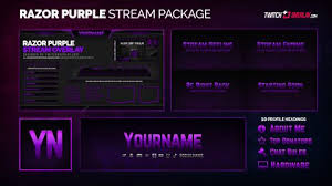 Learn how to add an overlay easy and instant with our free twitch download graphics. Free Twitch Overlay Alerts Panels For Obs Streamlabs
